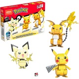 Mattel GYH06 Accessori per giocattoli da costruzione, Giochi di costruzione Mega Construx GYH06, Figura di costruzione, 7 anno/i, Nero, Bianco, Giallo, 622 pz
