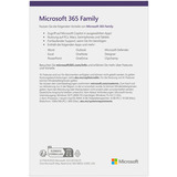 Microsoft MS Office M365 Family 6 User      DE Für PC und MAC 