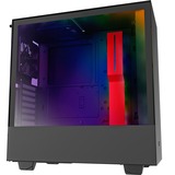 NZXT H510i Midi Tower Nero, Rosso, Chassis Tower Nero/Rosso, Midi Tower, PC, Nero, Rosso, ATX, micro ATX, Mini-ATX, SGCC, Acciaio, Vetro temperato, 16,5 cm
