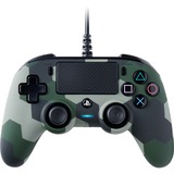 Nacon Wired Compact Mimetico USB Gamepad Analogico/Digitale PC, PlayStation 4 colore mimetico /Verde, Gamepad, PC, PlayStation 4, Analogico/Digitale, Cablato, USB, USB tipo A