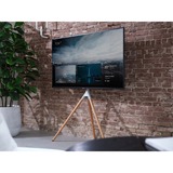 One for all WM 7471 165,1 cm (65") Nero, Grigio, Legno, Supporto grigio/legno, 81,3 cm (32"), 165,1 cm (65"), 200 x 100 mm, 400 x 400 mm, 360°, Nero, Grigio, Legno