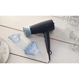 Philips BHD360/20, Asciugacapelli Nero/Blu chiaro