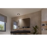 Philips Hue Hue White & Color Ambiance Slim Lampada da incasso 90 mm, Luce LED Nero