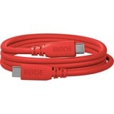 Rode Microphones USB 3.2 Gen1 Kabel SC27-R red, USB-C Stecker > USB-C Stecker, Cavo rosso