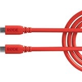 Rode Microphones USB 3.2 Gen1 Kabel SC27-R red, USB-C Stecker > USB-C Stecker, Cavo rosso