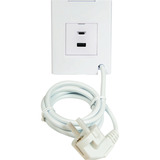 Shelly Supporto da parete per display bianco