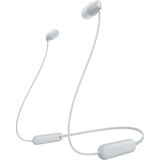 Sony WI-C100 Auricolare Wireless In-ear Musica e Chiamate Bluetooth Bianco, Cuffie bianco, Wireless, Musica e Chiamate, 20 - 20000 Hz, 20 g, Auricolare, Bianco