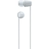 Sony WI-C100 Auricolare Wireless In-ear Musica e Chiamate Bluetooth Bianco, Cuffie bianco, Wireless, Musica e Chiamate, 20 - 20000 Hz, 20 g, Auricolare, Bianco