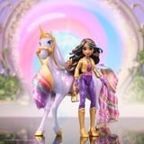 Spin Master Set Unicorn Academy, Sophia & Wildstar con 2 Accessori Per l'Equitazione e Strumento per lo Styling dei Capelli, Bambole e Unicorni Giocattolo per Bambine, 4+ Anni, Gioco figura Set Unicorn Academy, Sophia & Wildstar con 2 Accessori Per l'Equitazione e Strumento per lo Styling dei Capelli, Bambole e Unicorni Giocattolo per Bambine, 4+ Anni, Bambola alla moda, Femmina, 4 anno/i, Ragazza, 115 mm, 180 g