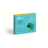 TP-Link Adattatore di rete PCIe Gigabit, Scheda di rete Interno, Cablato, PCI Express, Ethernet, 2000 Mbit/s, Verde
