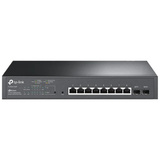 TP-Link Omada TL-SG2210MP Gestito L2/L2+ Gigabit Ethernet (10/100/1000) Supporto Power over Ethernet (PoE) 1U Nero, Interruttore Gestito, L2/L2+, Gigabit Ethernet (10/100/1000), Supporto Power over Ethernet (PoE), Montaggio rack, 1U