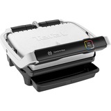 Tefal OptiGrill Elite GC750D30 Griglia di contatto, Come contattare con grill argento/Nero, Nero, Acciaio inossidabile, Plastica, Rettangolare, Touch, 600 cm², 300 x 200 mm