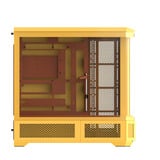 Thermaltake CA-11H-00FMWN-00, Torre grande telaio giallo