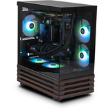 Thermaltake LCGS00001, PC Gaming Nero/legno