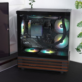 Thermaltake LCGS00001, PC Gaming Nero/legno