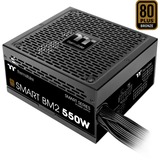 Thermaltake Smart BM2 alimentatore per computer 550 W 20+4 pin ATX ATX Nero Nero, 550 W, 100 - 240 V, 47 - 63 Hz, 10 A, Attivo, 110 W