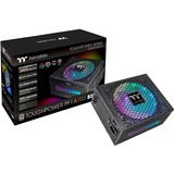 Thermaltake Toughpower PF1 alimentatore per computer 850 W 24-pin ATX Nero, Alimentatore PC Nero, 850 W, 100 - 240 V, 1020 W, 50/60 Hz, 12 A, Attivo