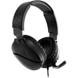 Turtle Beach Recon 70 Cuffie da gioco multipiattaforma per PC, PS5, PS4, Xbox Series X|S, Xbox One e mobile con connessione cablata da 3,5 mm, microfono flip-to-mute, Cuffia da gioco Nero, PS5, PS4, Xbox Series X|S, Xbox One e mobile con connessione cablata da 3,5 mm, microfono flip-to-mute, Cablato, Gaming, 20 - 20000 Hz, Auricolare, Nero