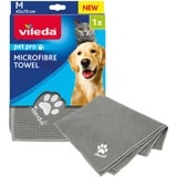 Vileda Asciugamano in microfibra Pet Pro M grigio