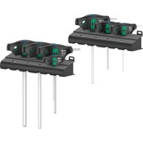 Wera 454/7 HF Set 1, Cacciavite Nero/Verde, 1,12 kg
