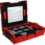 fischer L-BOXX 102 PowerFast II Pan-Head, Set di viti argento