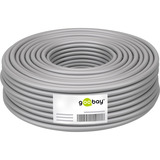 goobay 96093 cavo di rete Grigio 50 m Cat6 S/FTP (S-STP) grigio, 50 m, Cat6, S/FTP (S-STP)