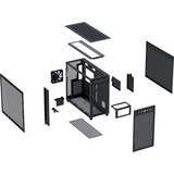 ASUS PRIME AP303 TG, Chassis Tower Nero