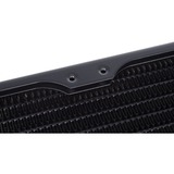 Alphacool 14441 parte e accessorio del sistema di raffreddamento del computer Radiatore Nero, Radiatore, Ottone, Rame, Acciaio, Nero, 1/4", 60 °C, 4 ventola(e)