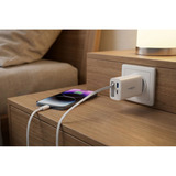 Ansmann Home Charger 230PD con cavo / 3 A / 30 W / 2 porte, Caricabatterie bianco