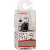 Bosch 2608628407 Punta per fresare per fessure a V Punta per fresare per fessure a V, 8 mm, 1,6 cm, 1,6 cm
