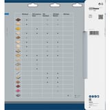 Bosch 2 608 837 782 lama circolare 30,5 cm 1 pz, Lama per sega Punta a carburo di tungsteno (TCT), Alluminio, Di metalli non ferrosi, 30,5 cm, 3 cm, 1,8 mm, 5000 Giri/min