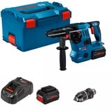 Bosch GBH 18V-28 CF PROFESSIONAL SDS-plus, Trapano a percussione blu/Nero, SDS-plus, Nero, Blu, Rosso, Motore senza spazzole, 2,8 cm, 3,3 J, 4220 bpm
