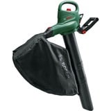 Bosch Universal GardenTidy 2300 2300 W, Soffiafoglie / Soffiante verde/Nero, Soffiatore portatile, 185 km/h, 285 km/h, 576 m³/h, 45 L, 12:1