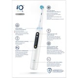 Braun iO Series 5 Adulto Spazzolino rotante-oscillante Bianco, Spazzolino da denti elettrico bianco, Adulto, Spazzolino rotante-oscillante, Cura quotidiana, Intenso, Sensibile, Super sensitive, Sbiancante, Bianco, 2 min, Bianco