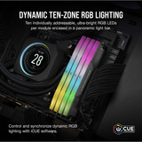 Corsair CMH32GX5M2B6000Z28, Memoria Nero