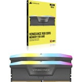 Corsair DIMM 32 GB DDR5-6000 (2x 16 GB) Kit Doppio, Memoria Nero