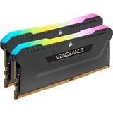 Corsair Vengeance CMH64GX4M2E3200C16 memoria 64 GB 2 x 32 GB DDR4 3200 MHz 64 GB, 2 x 32 GB, DDR4, 3200 MHz, 288-pin DIMM, Nero