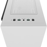 DeepCool MACUBE 110 WH Midi Tower Bianco bianco, Midi Tower, PC, Bianco, micro ATX, Mini-ITX, Acrilonitrile butadiene stirene (ABS), SPCC, Vetro temperato, Giocare