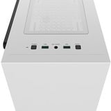 DeepCool MACUBE 110 WH Midi Tower Bianco, Chassis Tower bianco, Midi Tower, PC, Bianco, micro ATX, Mini-ITX, Acrilonitrile butadiene stirene (ABS), SPCC, Vetro temperato, Giocare