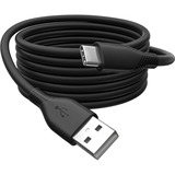 Digitus Cavo di collegamento in silicone USB 2.0 USB-A > USB-C Nero