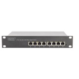 Digitus Switch Gigabit 8 porte 10'' Non gestito, Gigabit Ethernet (10/100/1000), Full duplex, Montaggio rack