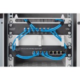 Digitus Switch Gigabit 8 porte 10'' Non gestito, Gigabit Ethernet (10/100/1000), Full duplex, Montaggio rack
