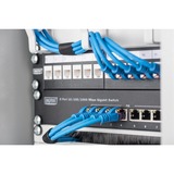 Digitus Switch Gigabit 8 porte 10'' Non gestito, Gigabit Ethernet (10/100/1000), Full duplex, Montaggio rack