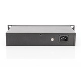 Digitus Switch Gigabit 8 porte 10'', Interruttore Non gestito, Gigabit Ethernet (10/100/1000), Full duplex, Montaggio rack