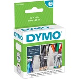 Dymo LW - Etichette multiuso - 13 x 25 mm - S0722530 bianco, Bianco, Etichetta per stampante autoadesiva, Carta, Rimovibile, Rettangolo, LabelWriter