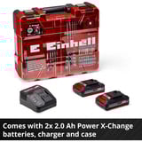 EINHELL TE-CD 18/2 Li-i +64, Cordless rosso/Nero