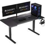 ENDORFY Atlas L, Scrittorio di gioco Nero