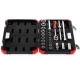 GEDORE R69003024 bussola e set di bussole, chiave combinata   rosso/Nero, 85 mm