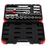 GEDORE R69003024 bussola e set di bussole, chiave combinata   rosso/Nero, 85 mm