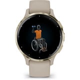 Garmin Venu 3S, Smartwatch beige/Oro